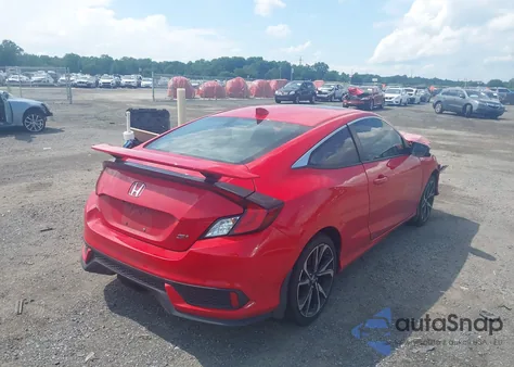 2019 Honda Civic из США, поврежденный, VIN 2HGFC3A59KH754771